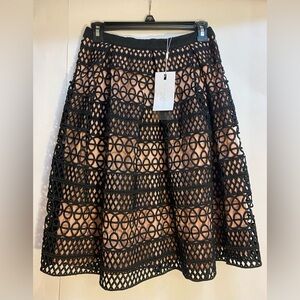 Endless Rose Crochet Skirt Black Size Small NWT